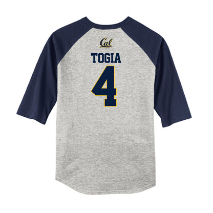 UC Berkeley - NCAA Softball : Anaya Togia - Raglan Shirt-1