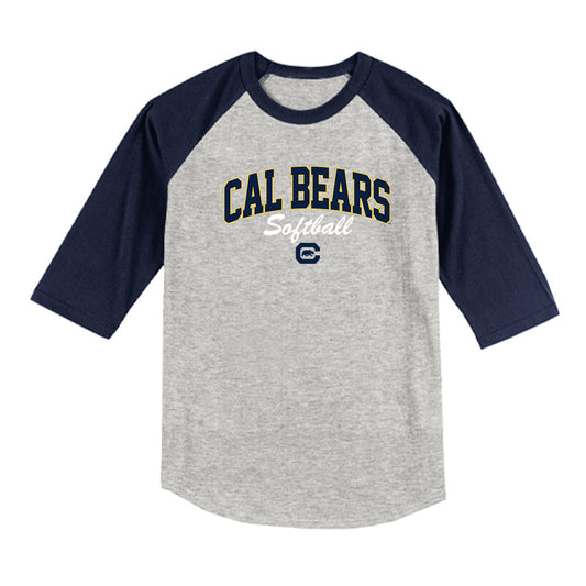 UC Berkeley - NCAA Softball : Taylor Peacock - Raglan Shirt-0