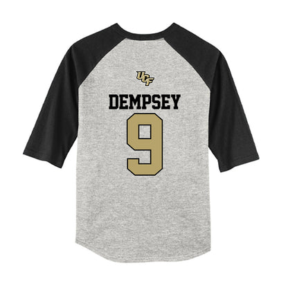 Central Florida - NCAA Softball : Hildie Dempsey - USA Raglan Youth Raglan T-Shirt-1