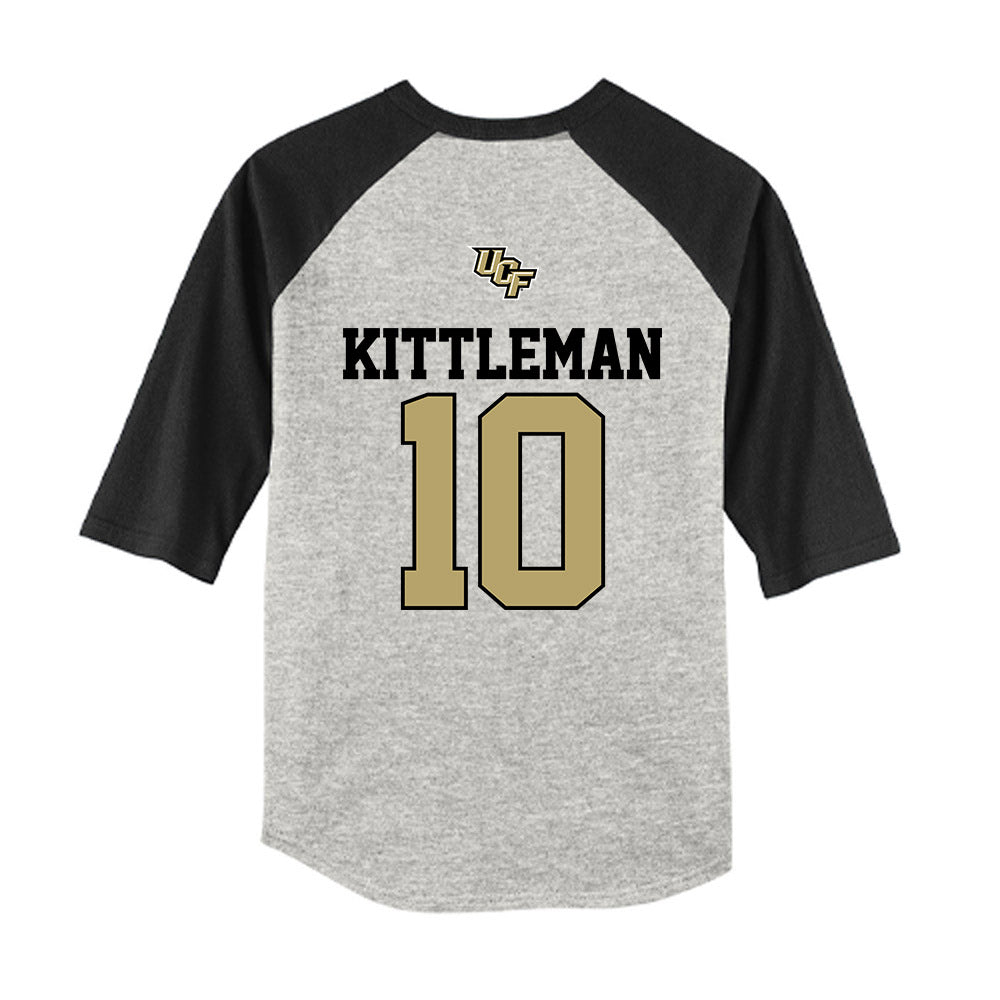 Central Florida - NCAA Softball : Taylor Kittleman - USA Raglan Youth Raglan T-Shirt-1