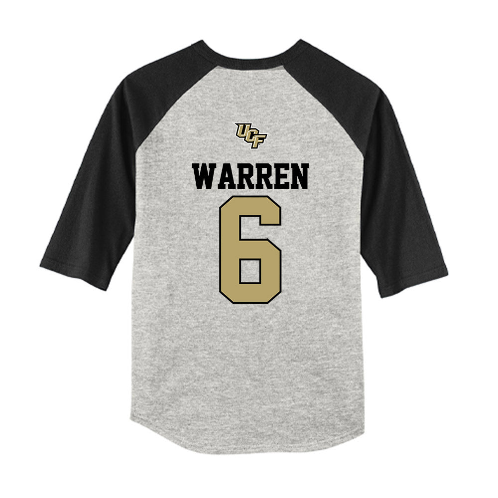 Central Florida - NCAA Softball : Maliyah Warren - USA Raglan Youth Raglan T-Shirt-1