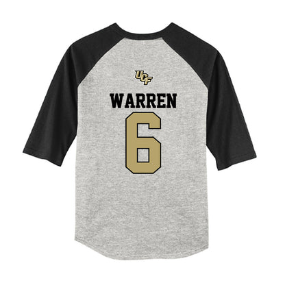 Central Florida - NCAA Softball : Maliyah Warren - USA Raglan Youth Raglan T-Shirt-1