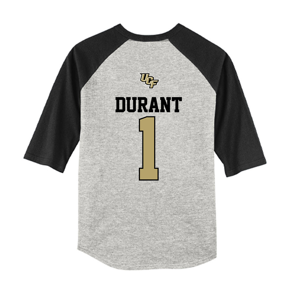 Central Florida - NCAA Softball : Ayala Durant - USA Raglan Youth Raglan T-Shirt-1
