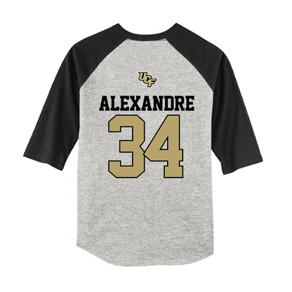 Central Florida - NCAA Softball : Kayla Alexandre - USA Raglan Youth Raglan T-Shirt-1