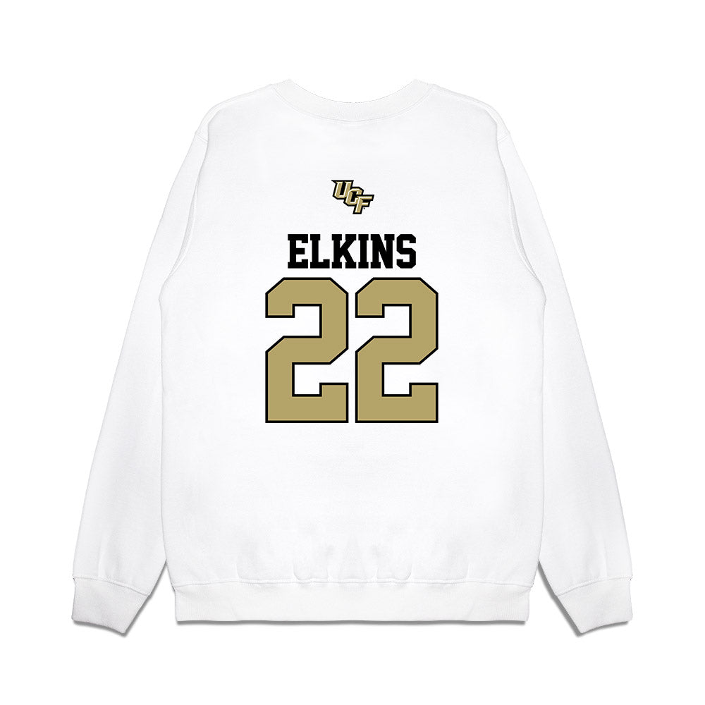 Central Florida - NCAA Softball : Lena Elkins - USA Raglan Premium Crewneck Sweatshirt-1