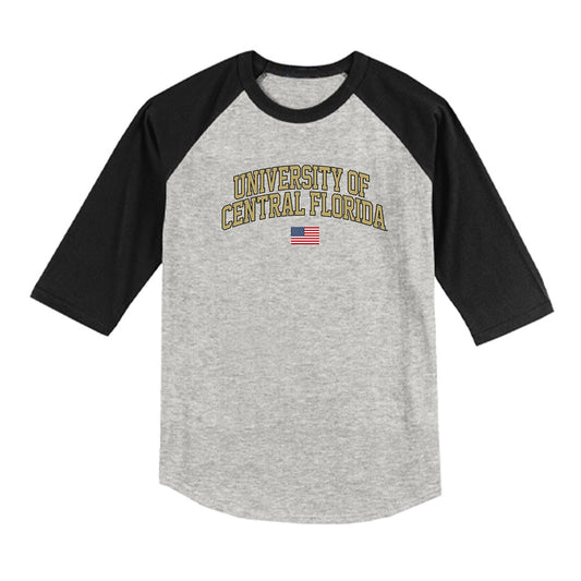 Central Florida - NCAA Softball : Aubrey Evans - USA Raglan Raglan Shirt-0