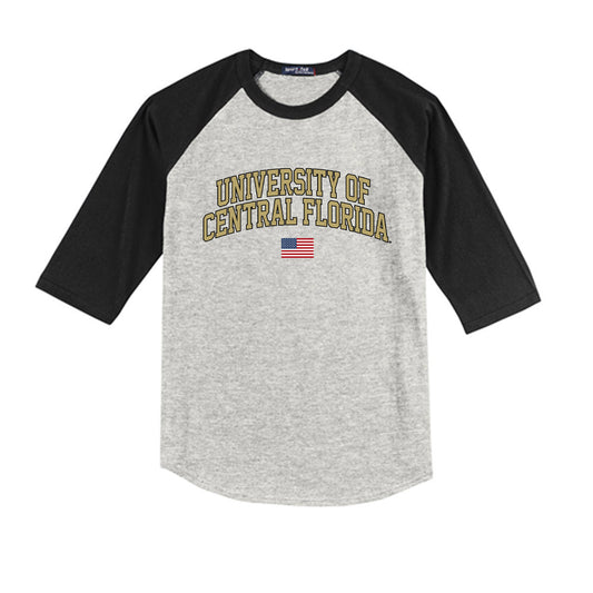 Central Florida - NCAA Softball : Aubrey Evans - USA Raglan Youth Raglan T-Shirt-0