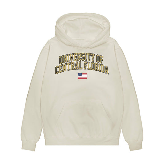 Central Florida - NCAA Softball : Zoe Calvez - USA Raglan Premium Hooded Sweatshirt-0