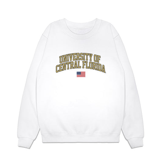 Central Florida - NCAA Softball : Aubrey Evans - USA Raglan Premium Crewneck Sweatshirt-0