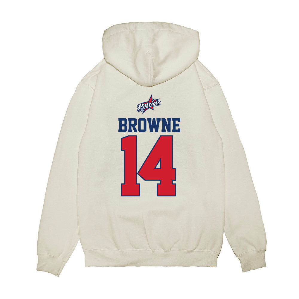 Francis Marion - NCAA Softball : Neilah Browne - USA Premium Hooded Sweatshirt-1