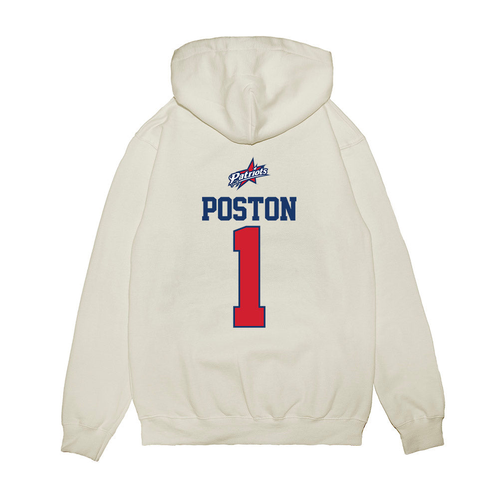 Francis Marion - NCAA Softball : Alyssa Poston - USA Premium Hooded Sweatshirt-1