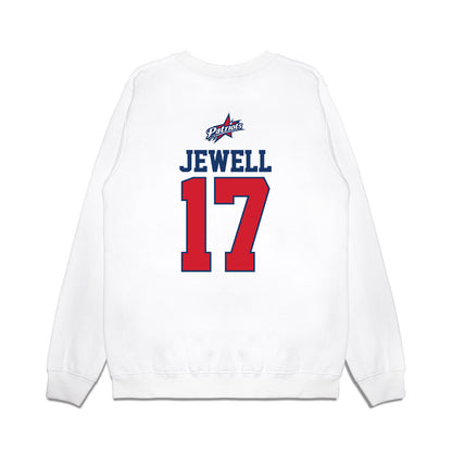 Francis Marion - NCAA Softball : McKenzie Jewell - USA Premium Crewneck Sweatshirt-1