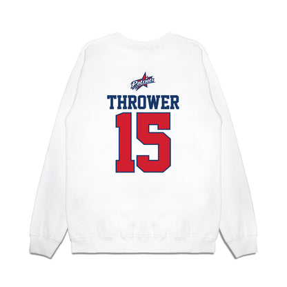 Francis Marion - NCAA Softball : Anderson Thrower - USA Premium Crewneck Sweatshirt-1
