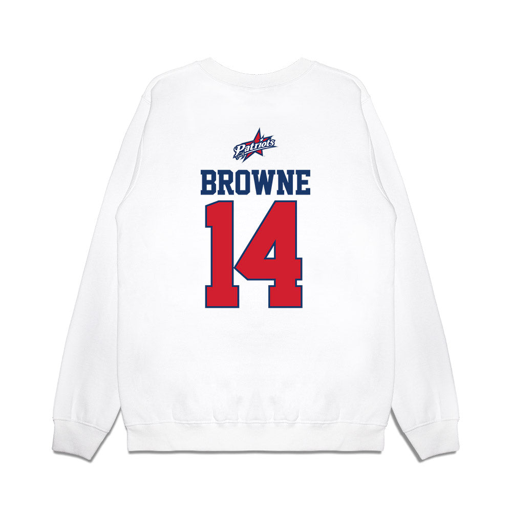 Francis Marion - NCAA Softball : Neilah Browne - USA Premium Crewneck Sweatshirt-1