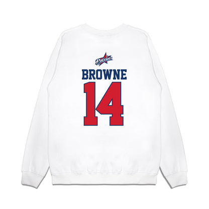 Francis Marion - NCAA Softball : Neilah Browne - USA Premium Crewneck Sweatshirt-1