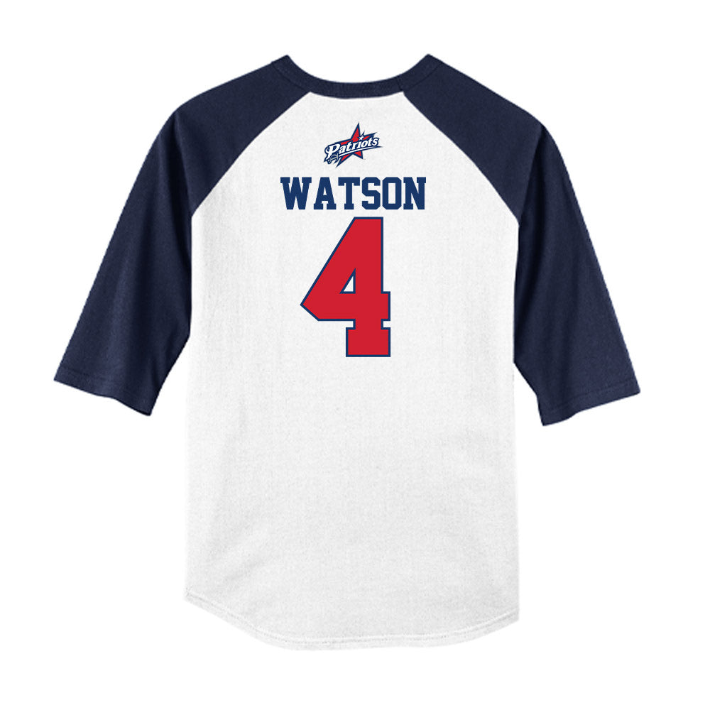 Francis Marion - NCAA Softball : Reese Watson - USA Raglan Shirt-1
