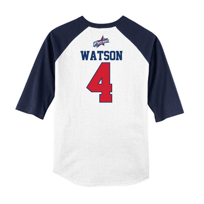 Francis Marion - NCAA Softball : Reese Watson - USA Raglan Shirt-1