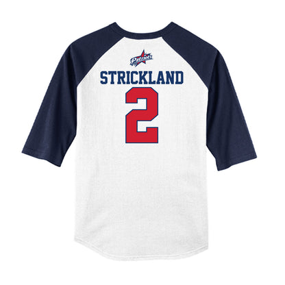 Francis Marion - NCAA Softball : Paige Strickland - USA Raglan Shirt-1