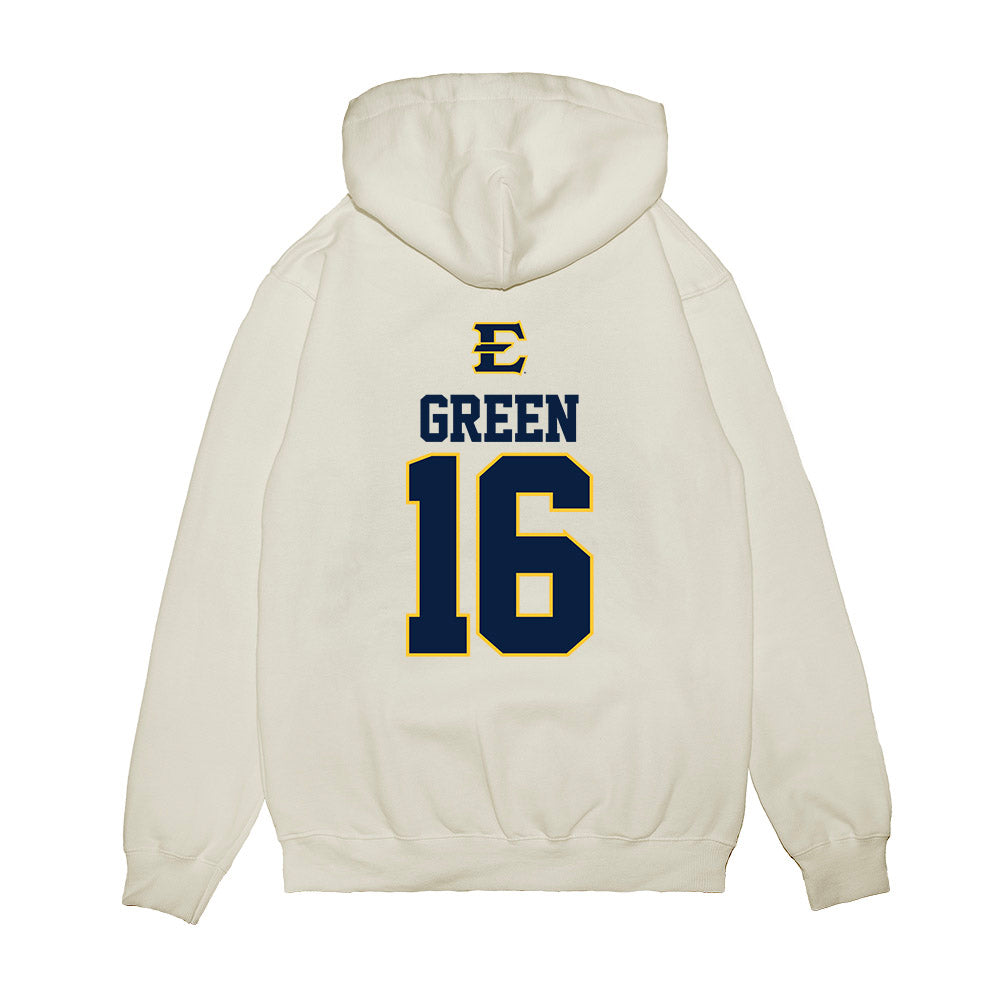 East Tennessee State - NCAA Softball : Natalie Green - USA Premium Hooded Sweatshirt-1