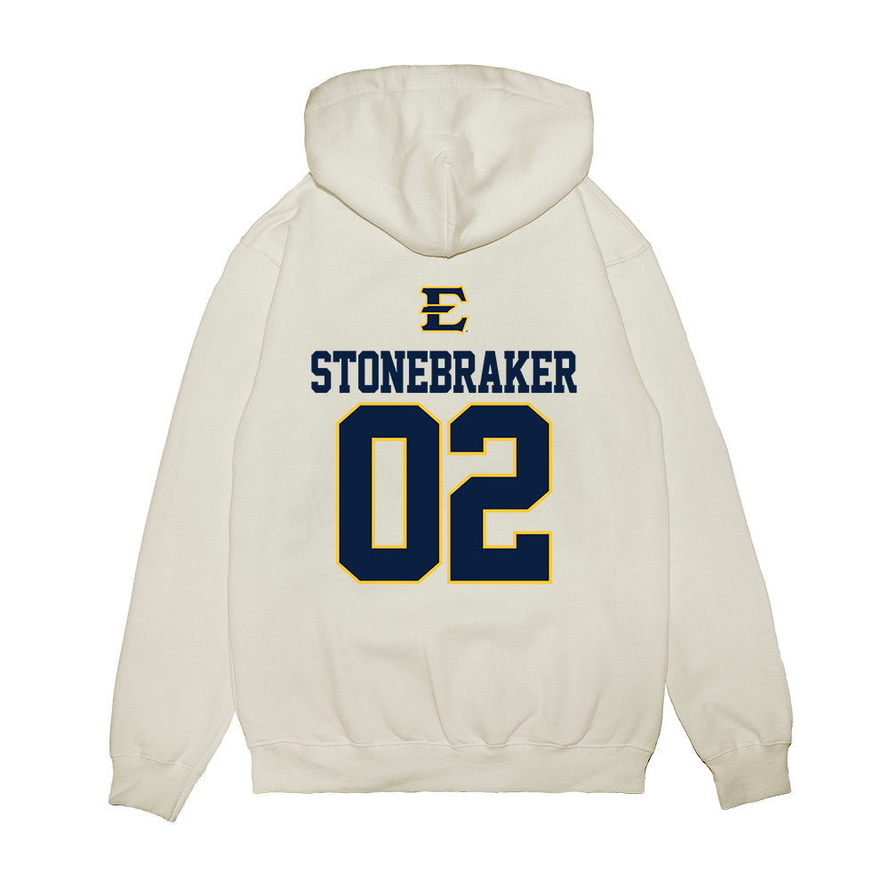 East Tennessee State - NCAA Softball : Talya Stonebraker - USA Premium Hooded Sweatshirt-1