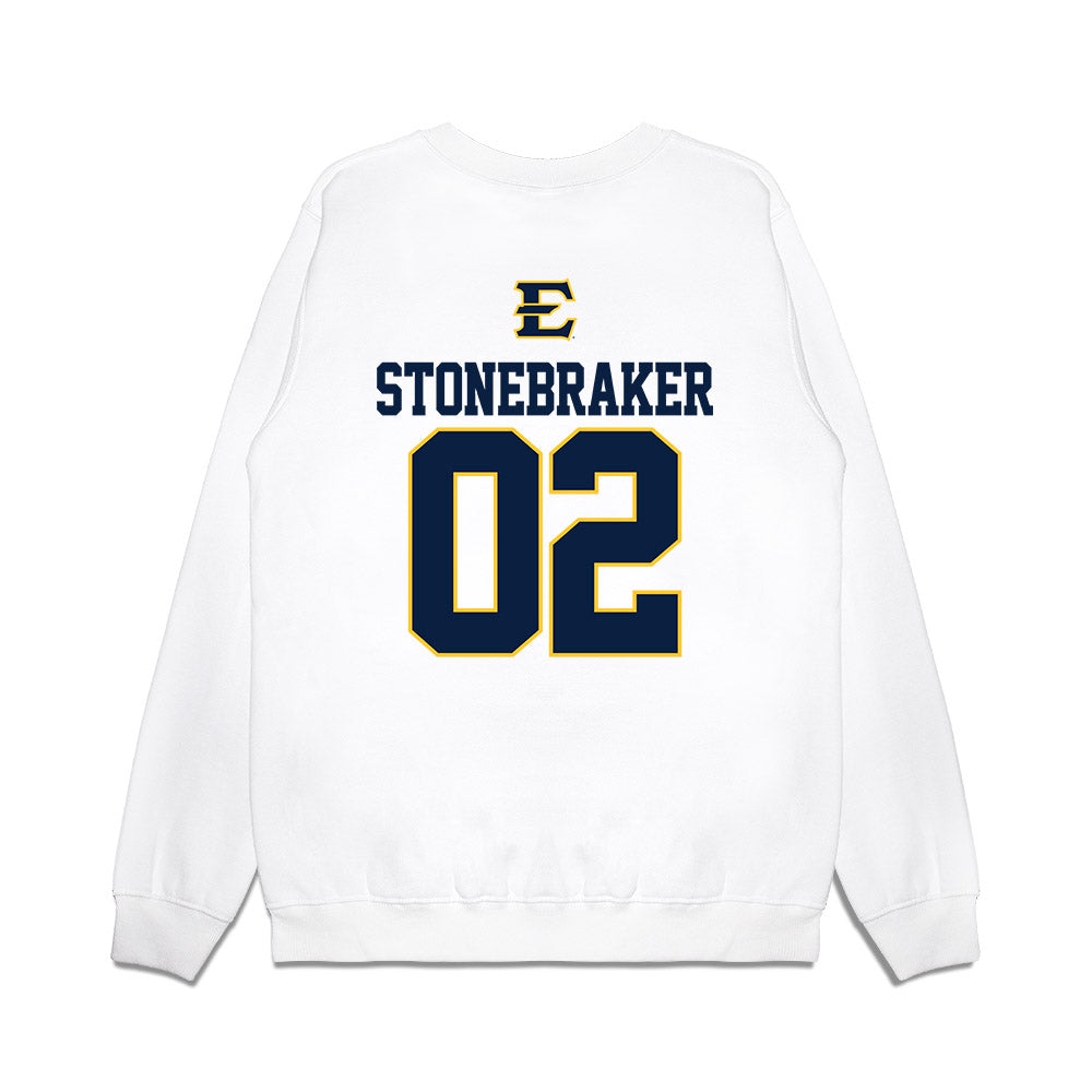 East Tennessee State - NCAA Softball : Talya Stonebraker - USA Premium Crewneck Sweatshirt-1