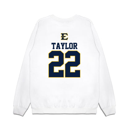 East Tennessee State - NCAA Softball : Abigail Taylor - USA Premium Crewneck Sweatshirt-1