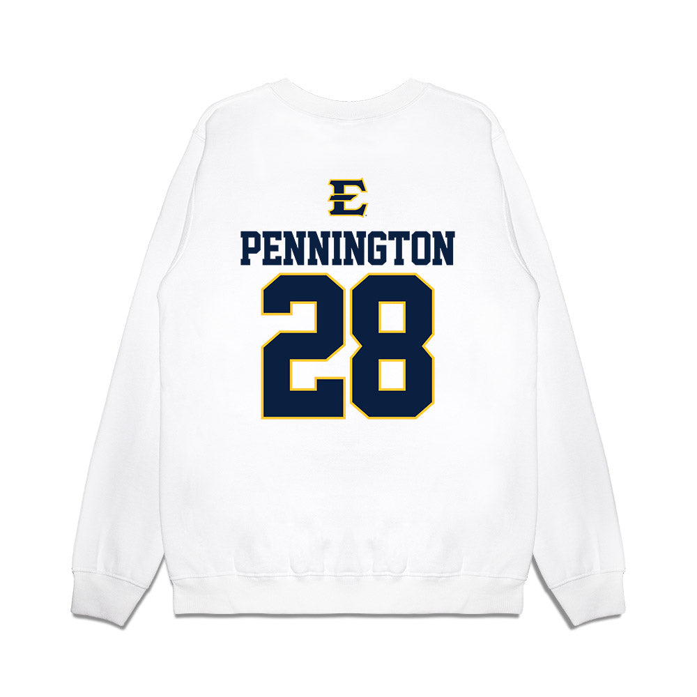 East Tennessee State - NCAA Softball : Catlin Pennington - USA Premium Crewneck Sweatshirt-1