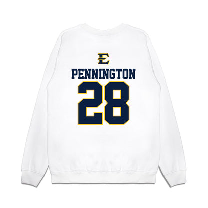 East Tennessee State - NCAA Softball : Catlin Pennington - USA Premium Crewneck Sweatshirt-1