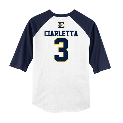 East Tennessee State - NCAA Softball : Kaela Ciarletta - USA Raglan Shirt-1