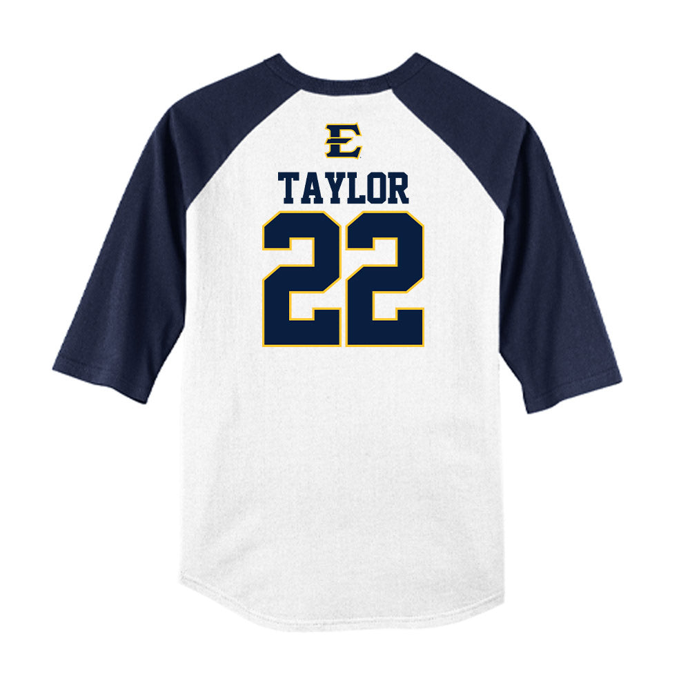 East Tennessee State - NCAA Softball : Abigail Taylor - USA Raglan Shirt-1