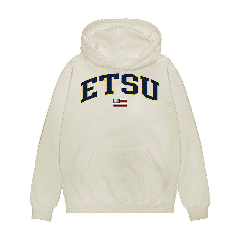 East Tennessee State - NCAA Softball : Kaela Ciarletta - USA Premium Hooded Sweatshirt-0