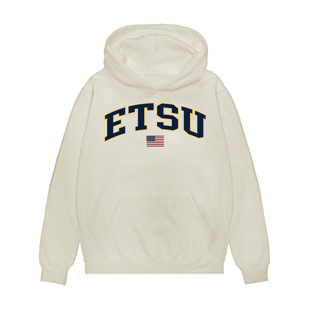 East Tennessee State - NCAA Softball : addison merritt - USA Premium Hooded Sweatshirt-0