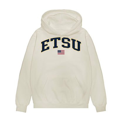 East Tennessee State - NCAA Softball : Talya Stonebraker - USA Premium Hooded Sweatshirt-0