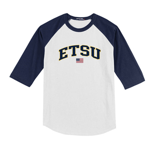 East Tennessee State - NCAA Softball : Kennedy Payne - USA Youth Raglan T-Shirt-0