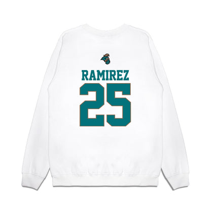 Coastal Carolina - NCAA Softball : Izzy Ramirez - USA Premium Crewneck Sweatshirt-1