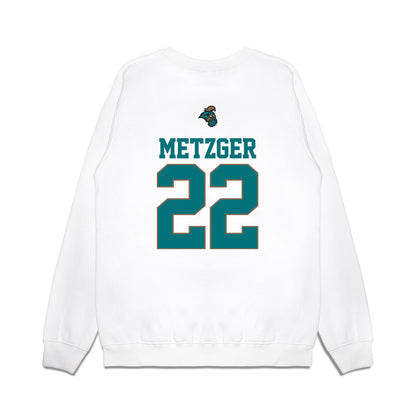 Coastal Carolina - NCAA Softball : McKennah Metzger - USA Premium Crewneck Sweatshirt-1