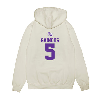 SFA - NCAA Softball : Brooke Gainous - USA Premium Hooded Sweatshirt-1