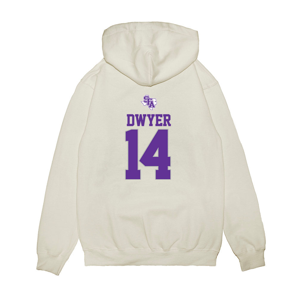 SFA - NCAA Softball : Mallory Dwyer - USA Premium Hooded Sweatshirt-1