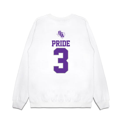 SFA - NCAA Softball : Kara Pride - USA Premium Crewneck Sweatshirt-1