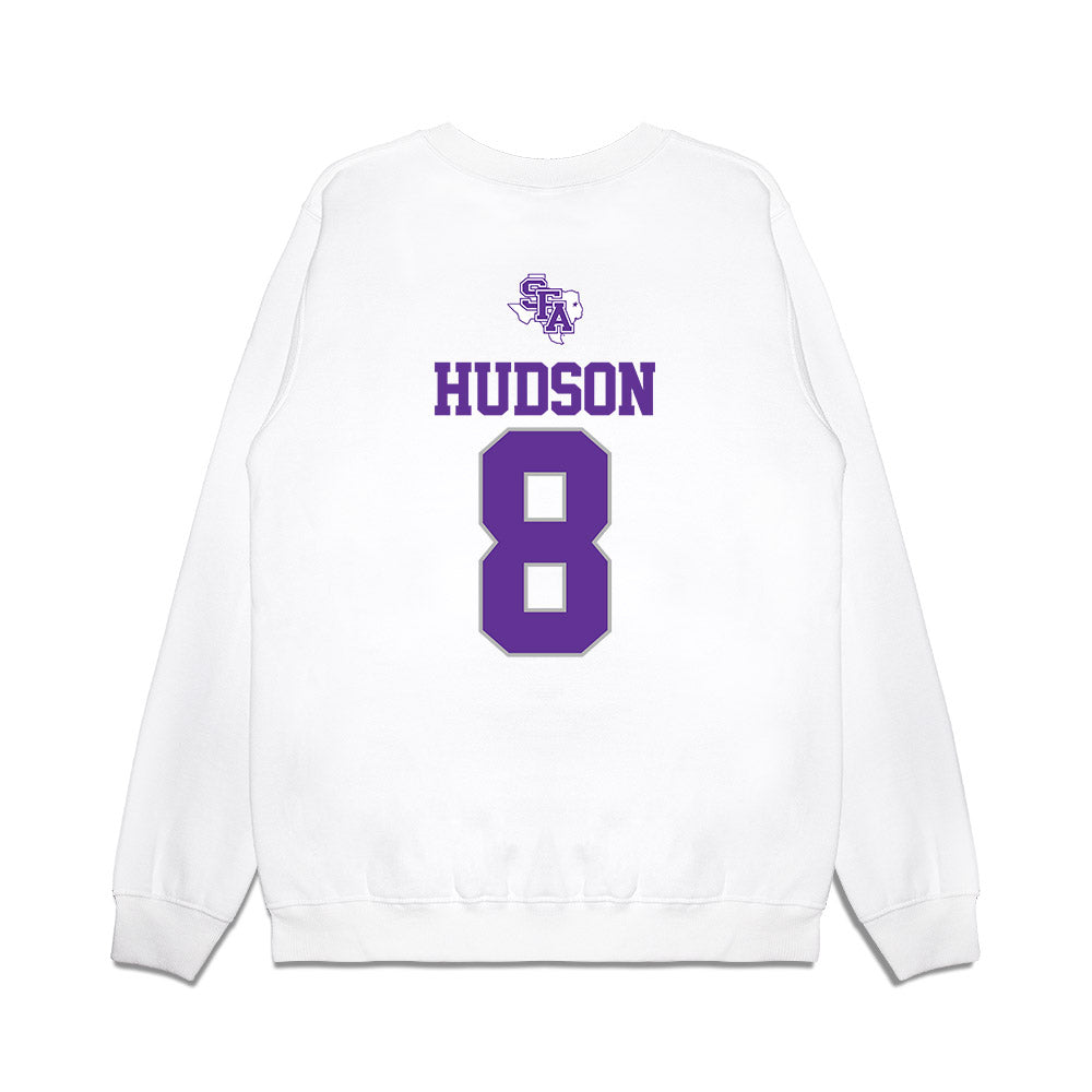 SFA - NCAA Softball : Kai Hudson - USA Premium Crewneck Sweatshirt-1