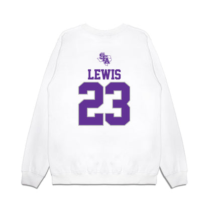 SFA - NCAA Softball : Gianna Lewis - USA Premium Crewneck Sweatshirt-1