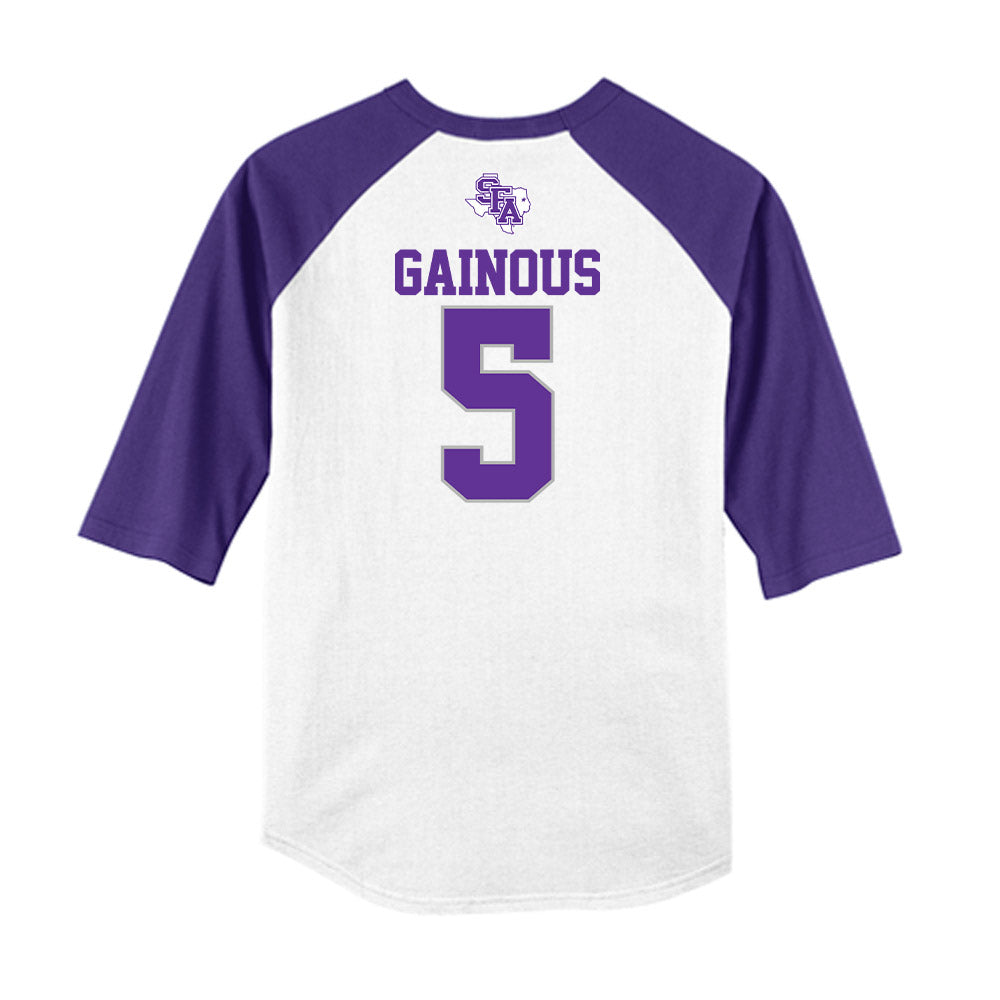 SFA - NCAA Softball : Brooke Gainous - USA Raglan Shirt-1
