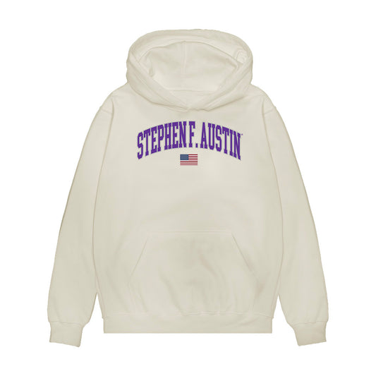 SFA - NCAA Softball : Reagan Hall - USA Premium Hooded Sweatshirt-0