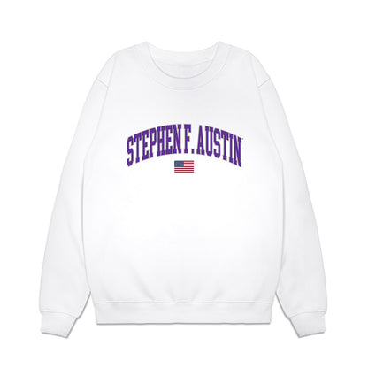 SFA - NCAA Softball : Kara Pride - USA Premium Crewneck Sweatshirt-0