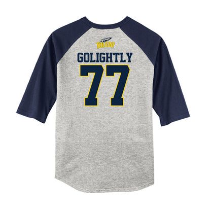 Toledo - NCAA Softball : Ava Golightly - USA Raglan Shirt-1