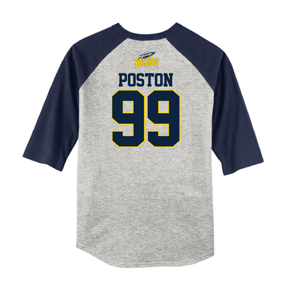 Toledo - NCAA Softball : Reese Poston - USA Raglan Shirt-1