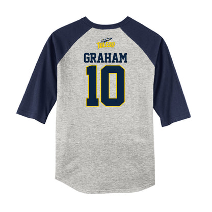 Toledo - NCAA Softball : Kylee Graham - USA Raglan Shirt-1