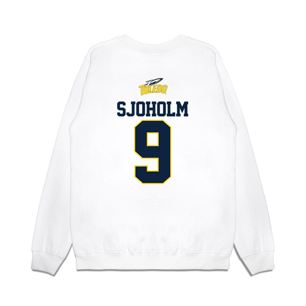 Toledo - NCAA Softball : Reis Sjoholm - USA Premium Crewneck Sweatshirt-1