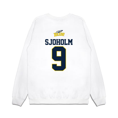 Toledo - NCAA Softball : Reis Sjoholm - USA Premium Crewneck Sweatshirt-1