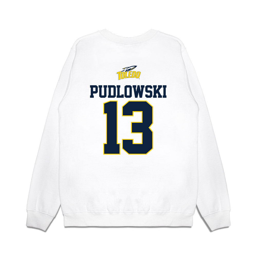 Toledo - NCAA Softball : Payton Pudlowski - USA Premium Crewneck Sweatshirt-1